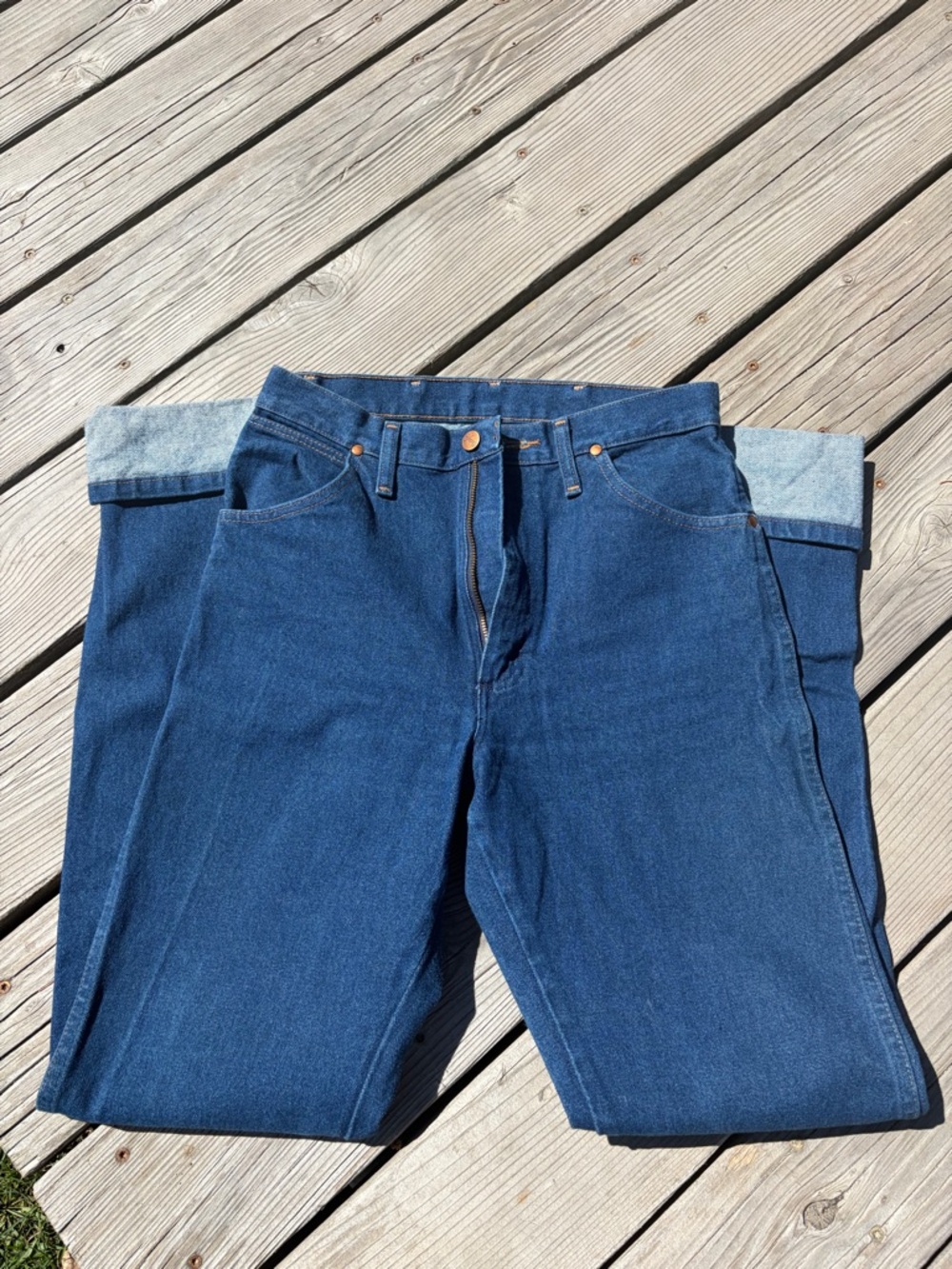 Wrangler Indigo Blue Denim Jeans
